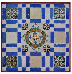 Amazing and Rare 16th Century Panel  Moorish composition