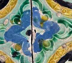 Amazing and Rare 16th Century Panel  Moorish composition