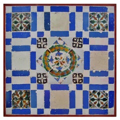 Amazing and Rare 16th Century Panel  Moorish composition