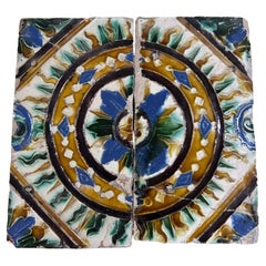 Amazing and Rare 16th Century Panel  Moorish composition