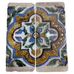 Amazing and Rare 16th Century Panel  Moorish composition