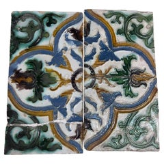 Amazing and Rare 16th Century Panel  Moorish composition