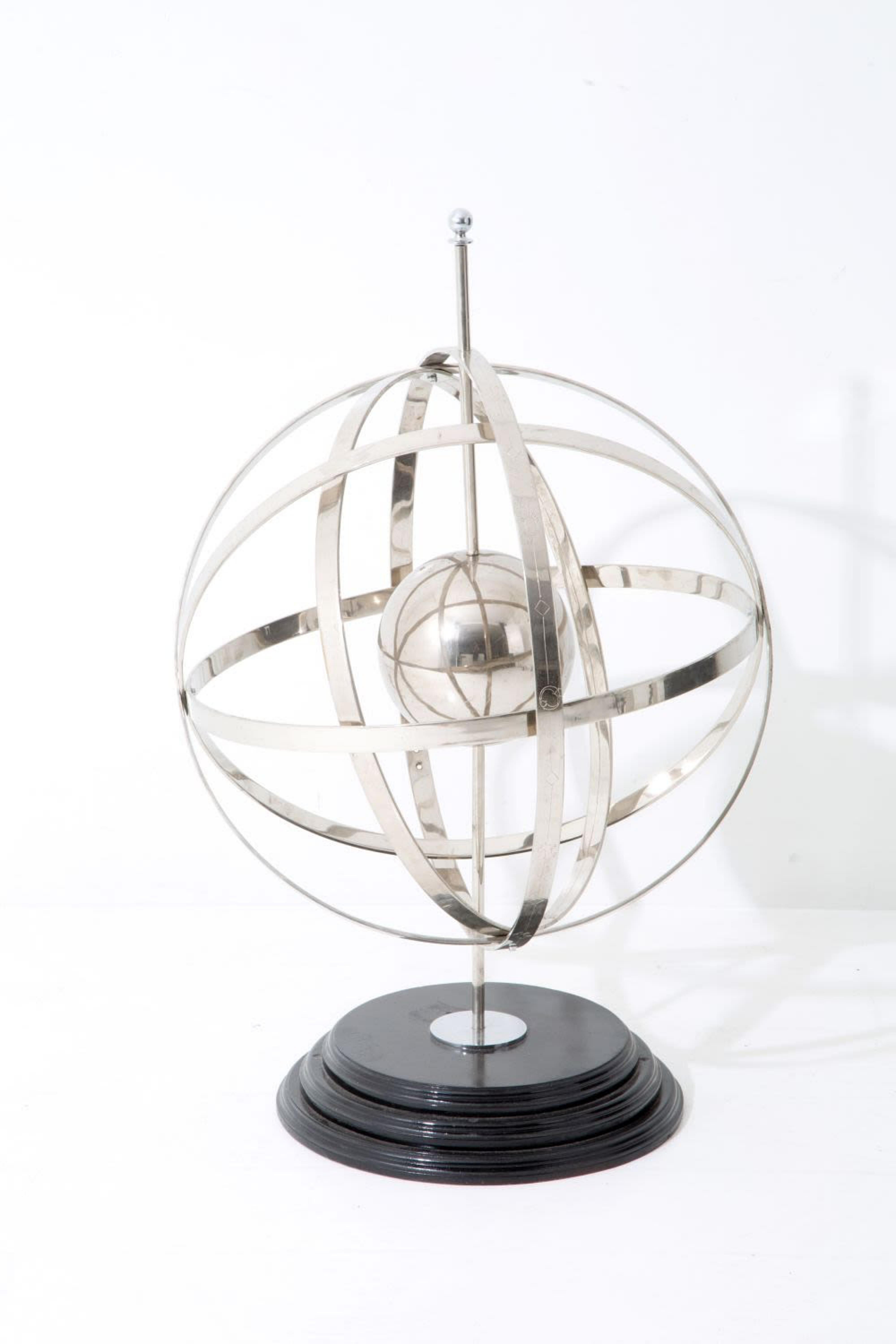 Fait main Incroyable et rare Astrolabe italien du 20ème siècle H : 94 cm en vente