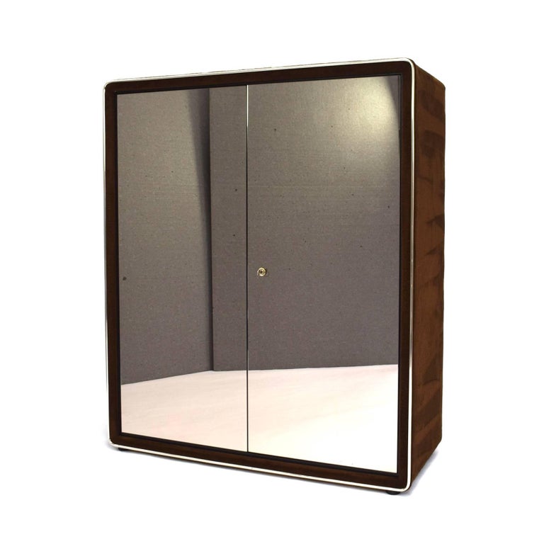 Amazing And Rare Wardrobes By Ruf International Covered With Plush
