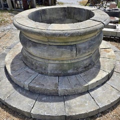 AMAZING and UNIQUE ITALIAN GREAT STONE WELL began 20th century