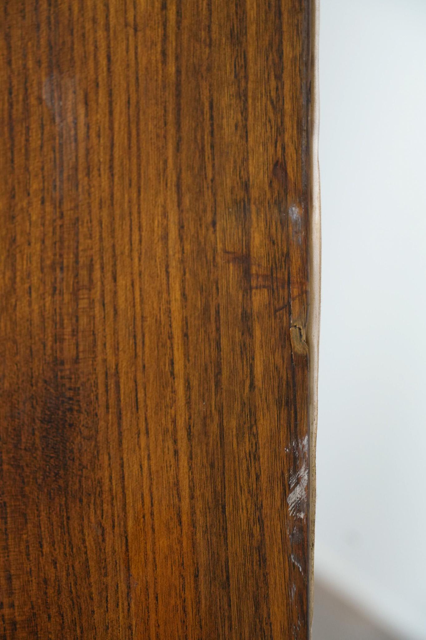 Increíble armario antiguo de archivo / notario de roble en venta 7