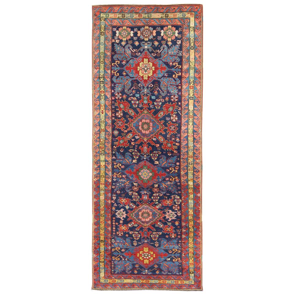 Rare Antique Rugs Handmade Carpet Red Oriental Rugs Rich Traditional ...