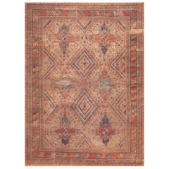 Amazing Antiques East Turkestan Khotan Area Rug 8'6" x 11'4"