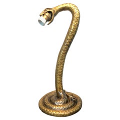 Amazing Antique Edward Trulsson Table Lamp in Bronze