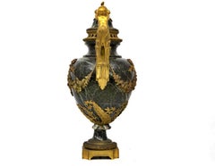 Amazing Antique Italian Large Lidded Cassolet Vase, 19th Century