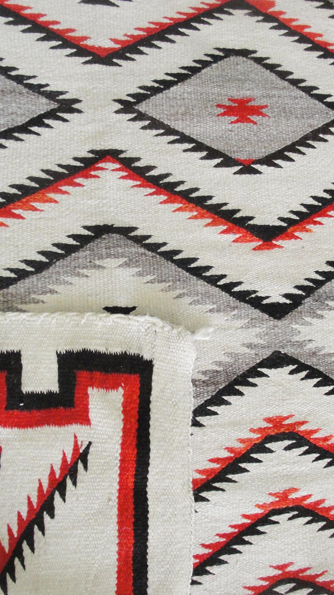 American Amazing Antique Navajo Rug