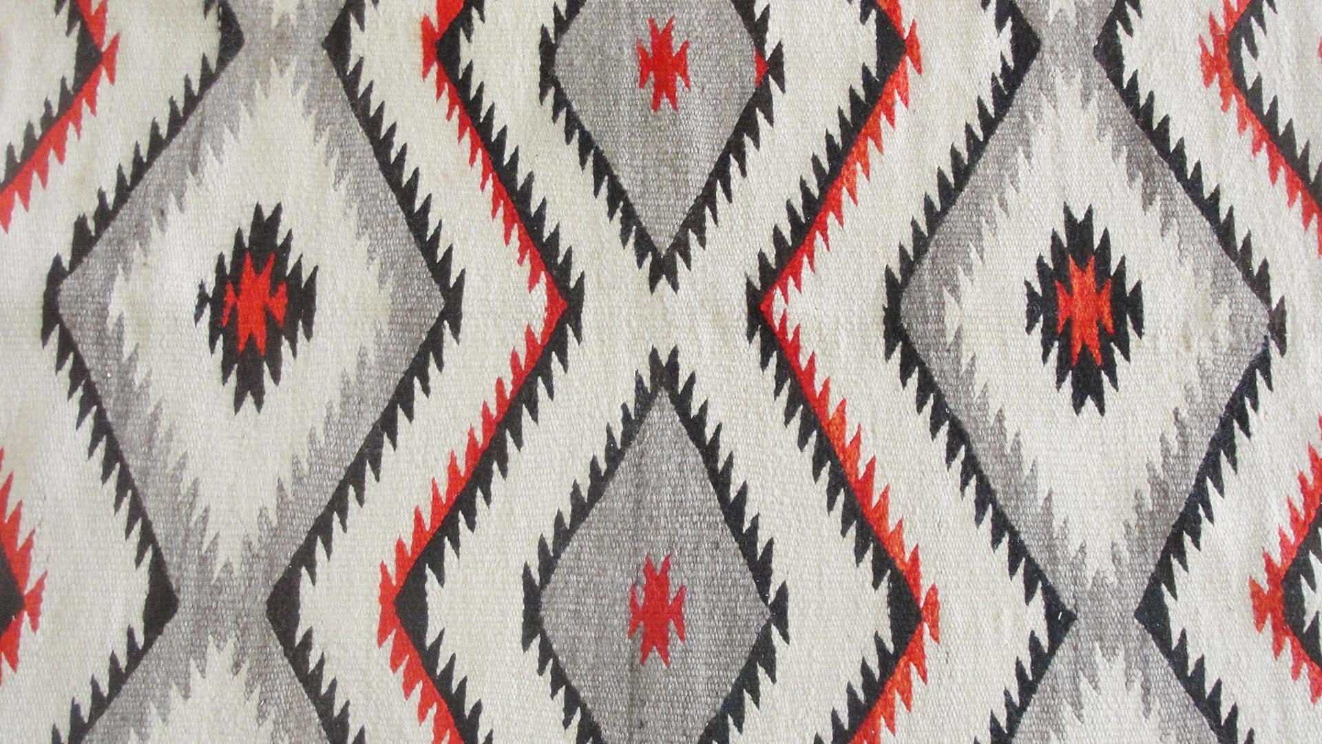 20th Century Amazing Antique Navajo Rug
