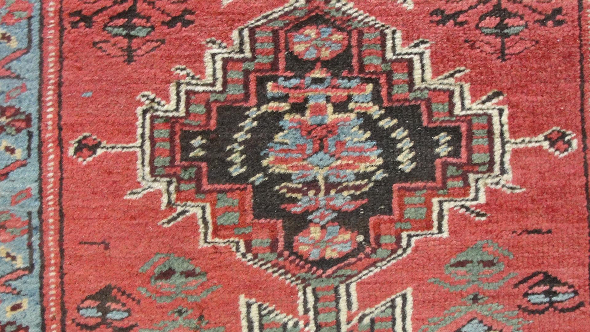 Wool Amazing Antique Northwest Persian Azarbaijan, Heriz Runner