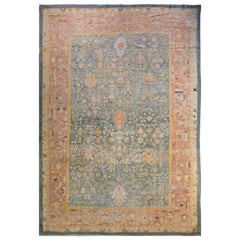 Amazing Antique Oushak Carpet