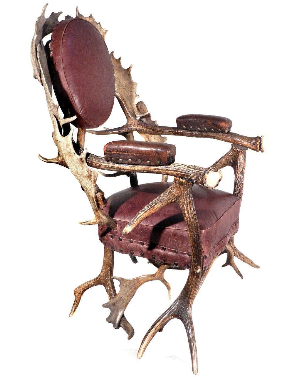Adirondack Amazing Antler Armchair For Sale