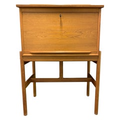 Amazing Arne Wahl Iversen Standing Desk and Secretaire Model 67