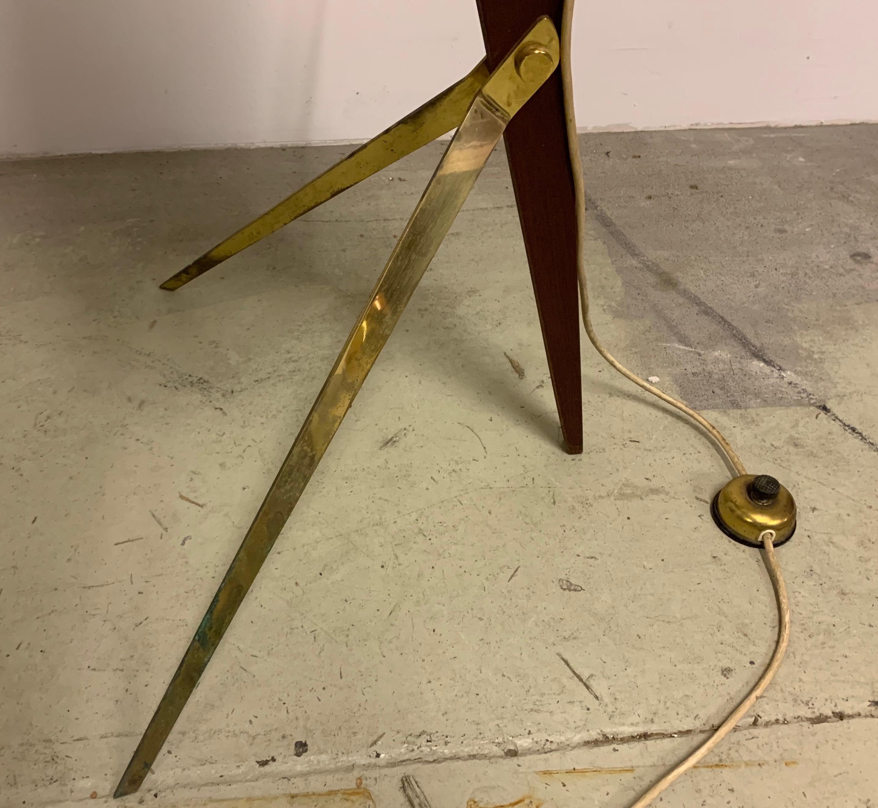 Mid-Century Modern Amazing Austrian Floor Lamp For Sale