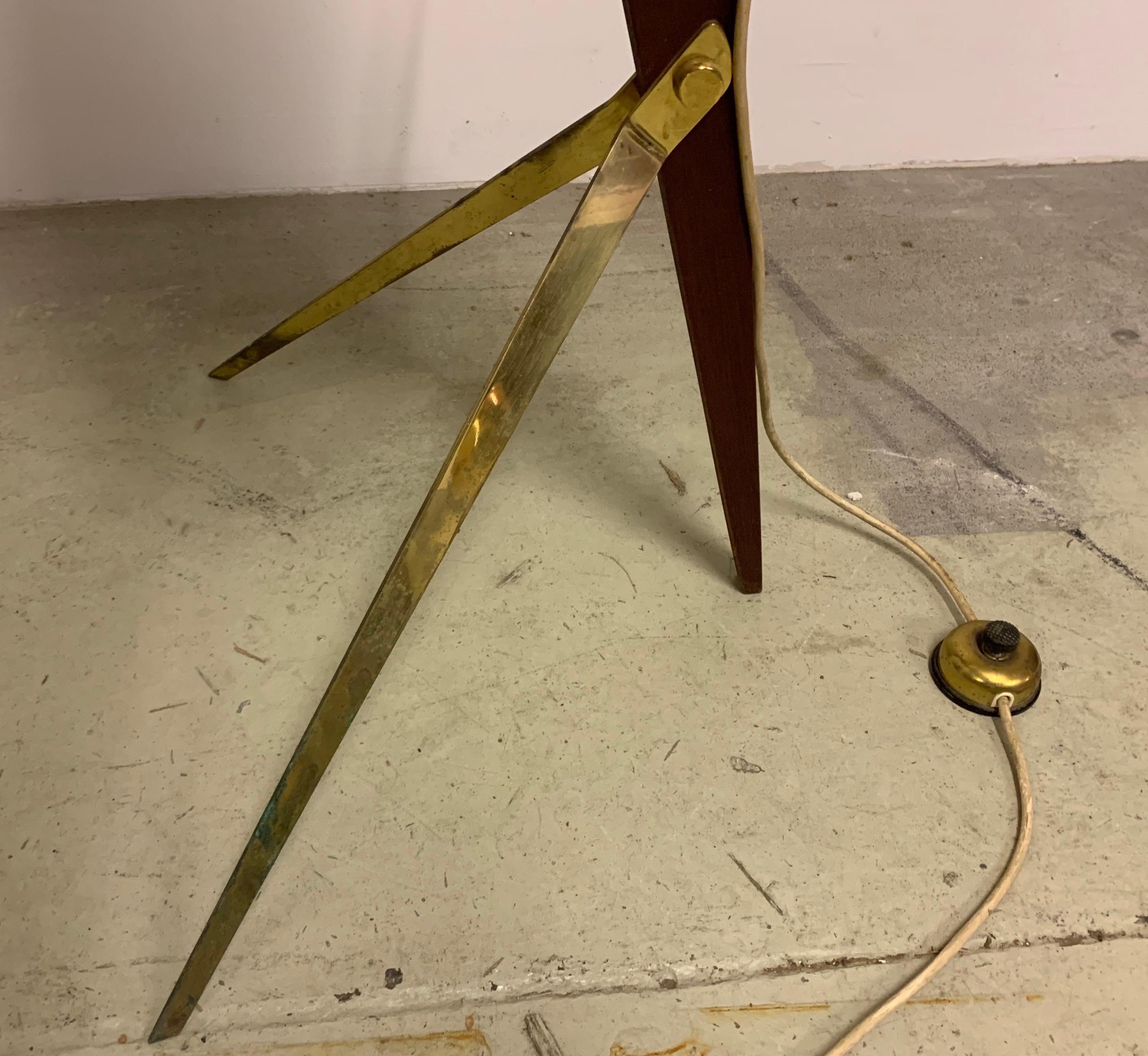 Mid-Century Modern Amazing Austrian Floor Lamp  For Sale