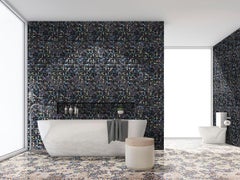 Amazing Bathrooms Glass Décor for Walls and Floors Customizable
