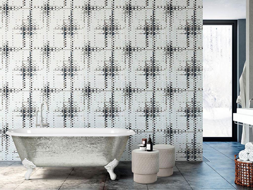 Amazing Bathrooms Glass Décor for Walls and Floors Customizable For Sale 2