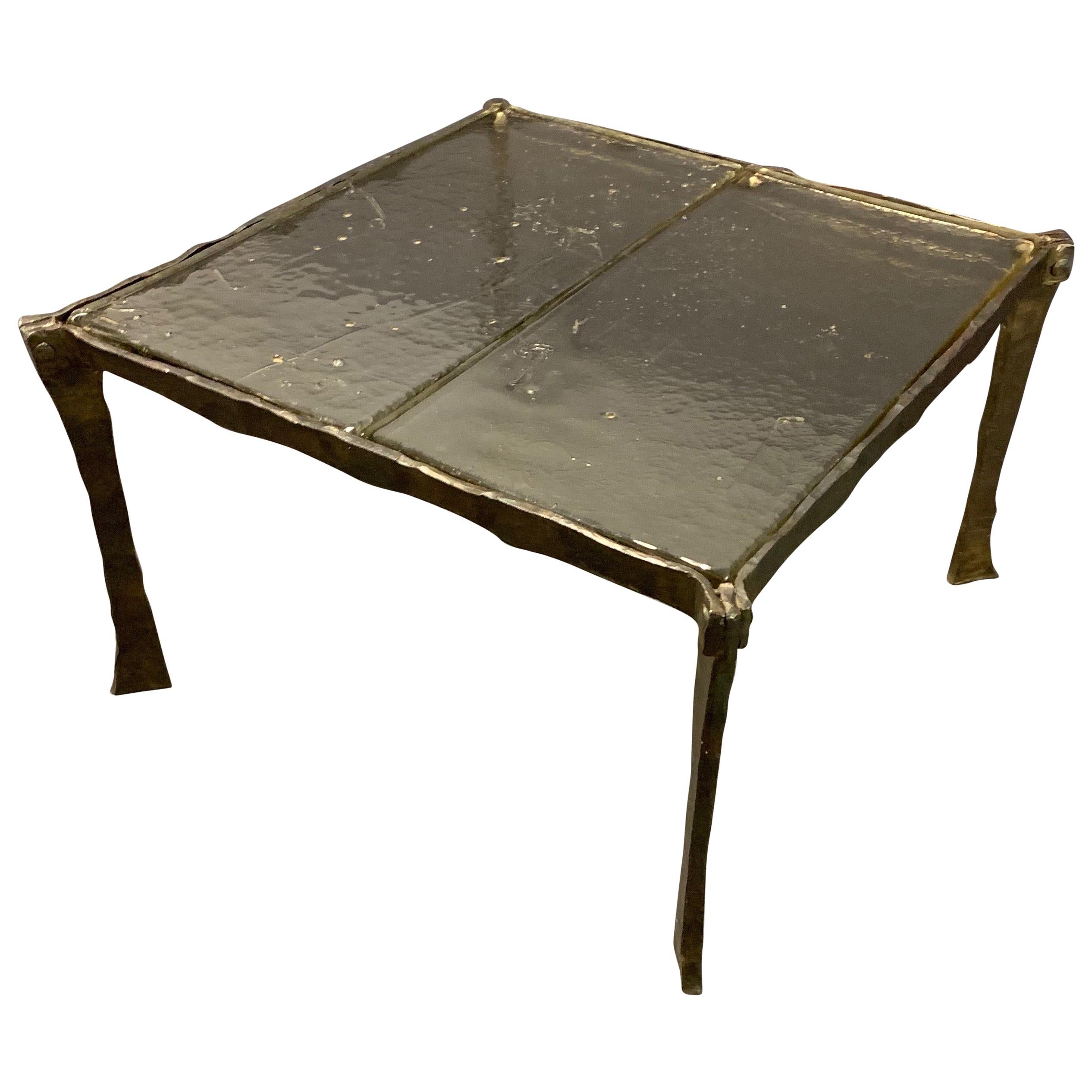 Amazing Bronze Coffee Table by Lothar Klute