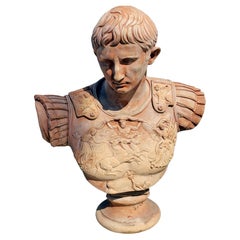 Amazing Bust CESARE OTTAVIANO AUGUSTO 21th Century