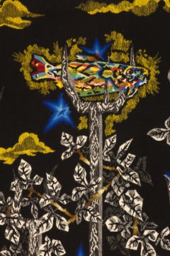 Jean Lurçat “Little Neptune”- French Wool Tapestry - Gisèle Brivet Workshop