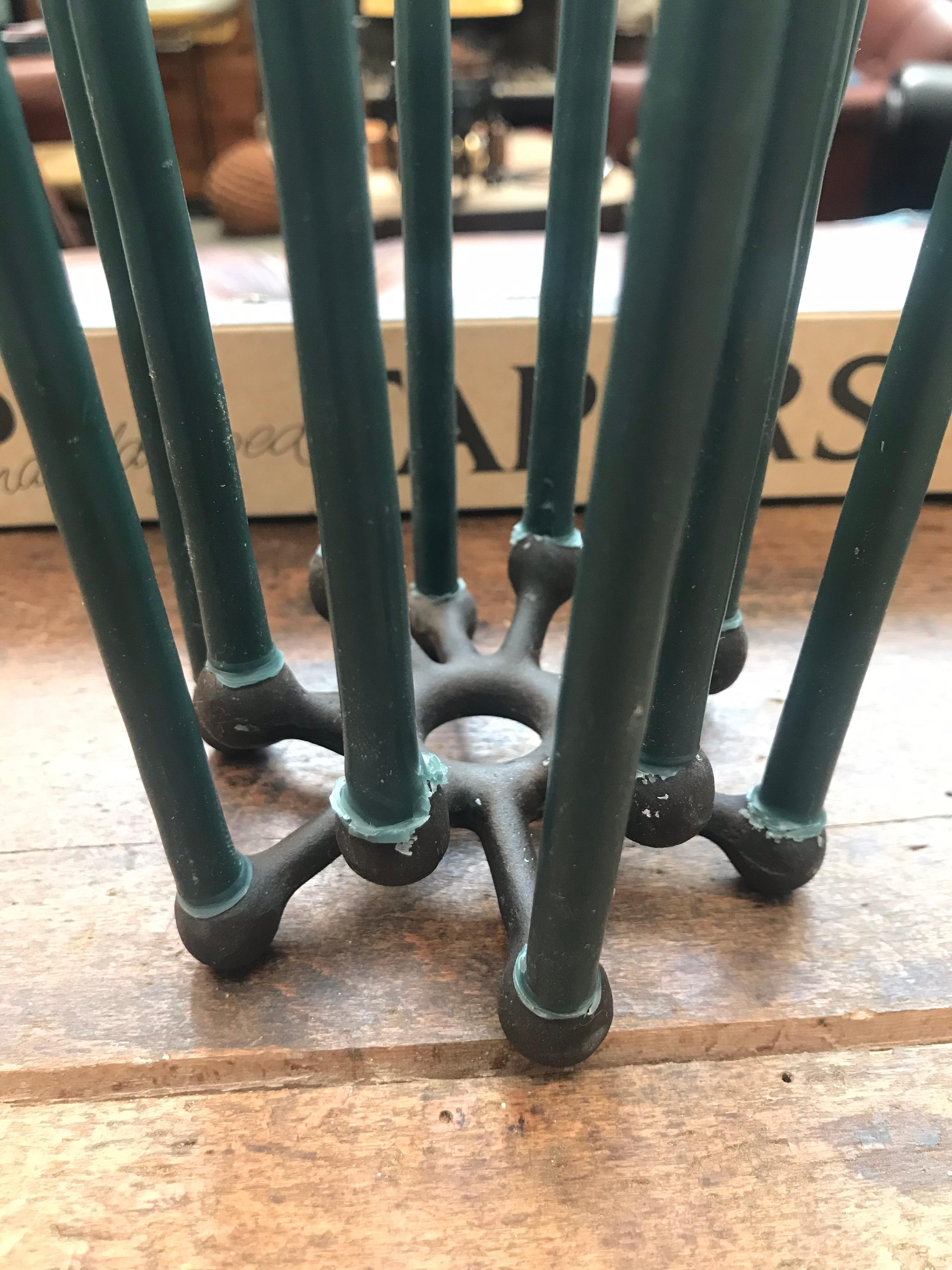 Hand-Crafted Amazing Cast Iron Candleholder by Jens Quistgaard For Paro For Sale