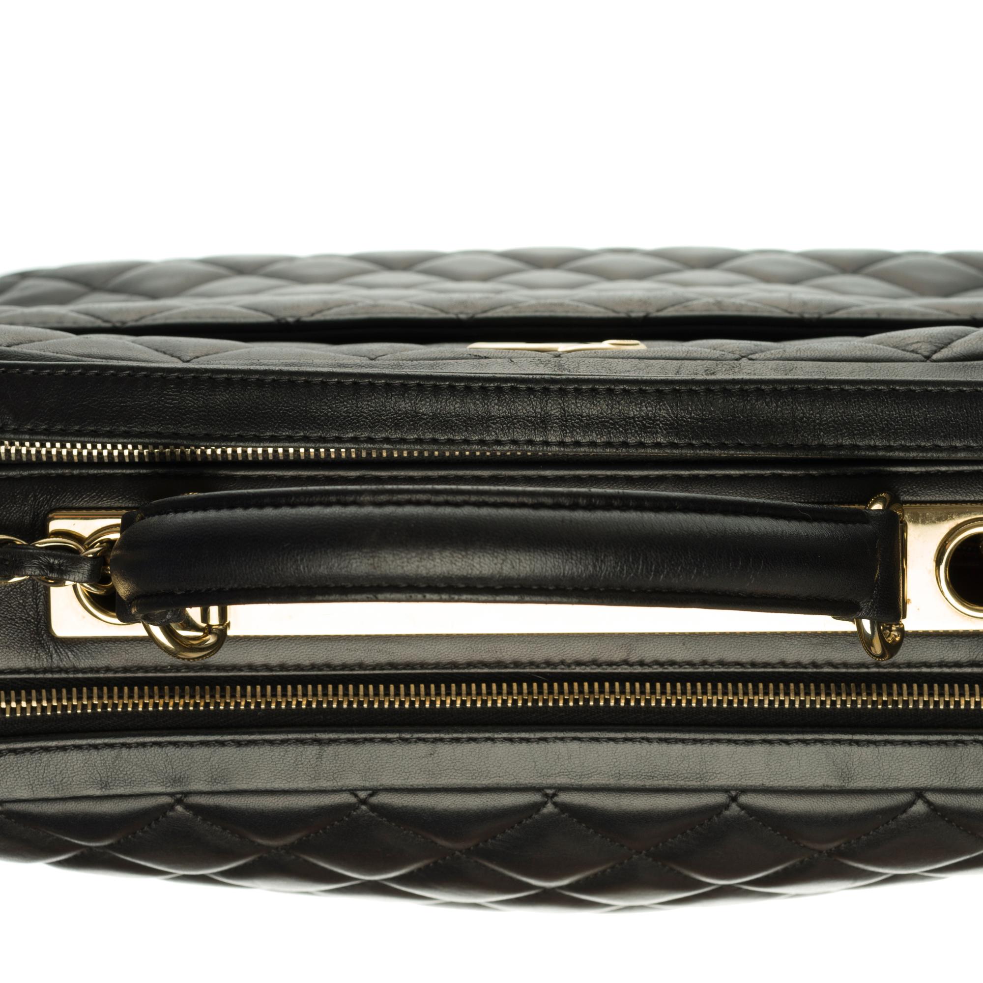 Amazing Chanel CC Vanity Case Bag with gold hardware 4