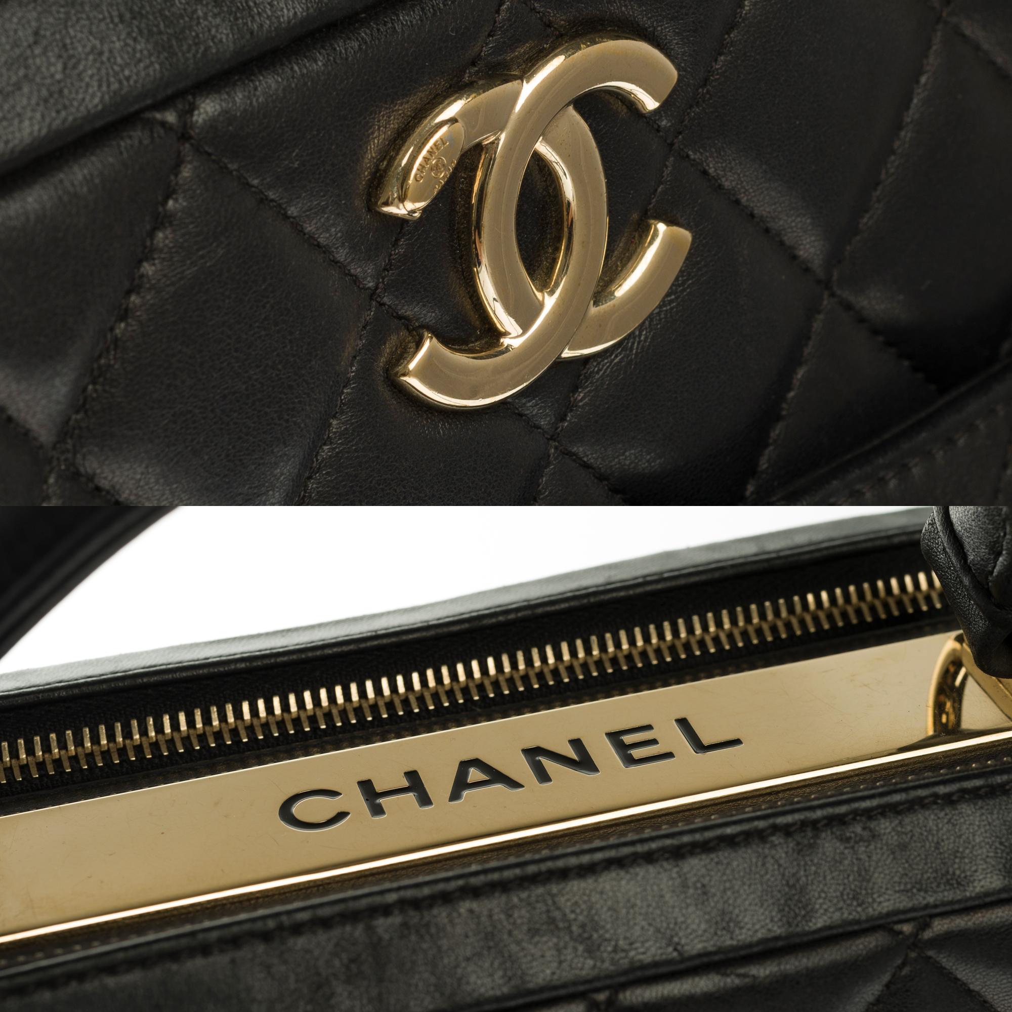 Amazing Chanel CC Vanity Case Bag with gold hardware 1
