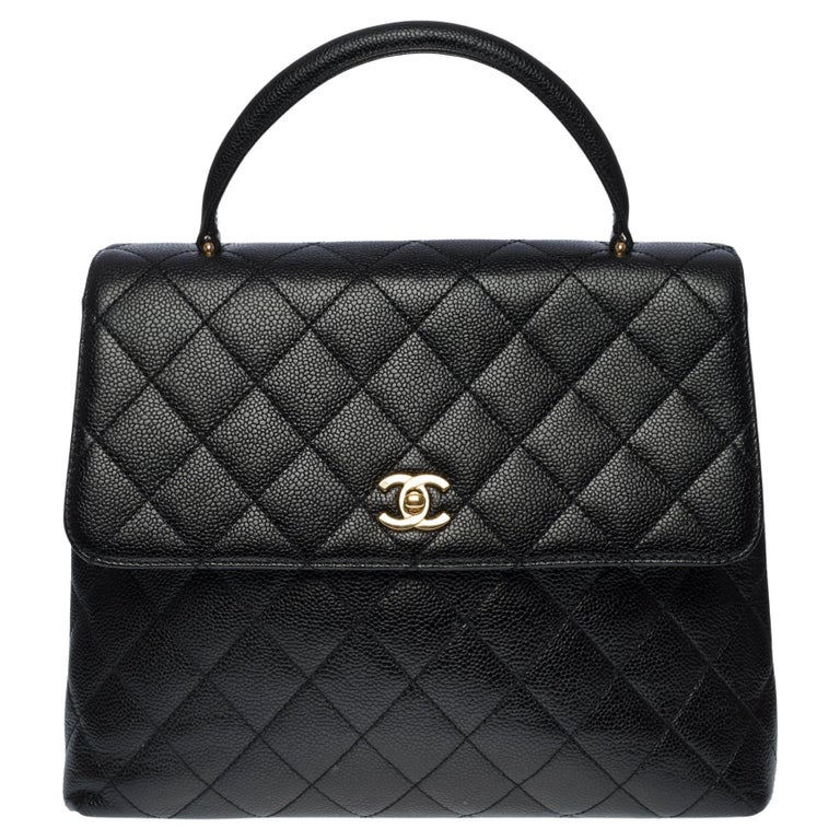 Amazing Chanel Coco handle handbag in black caviar quilted leather, GHW at  1stDibs  chanel coco caviar handbag, chanel coco handle stores, coco  handle leather handbag