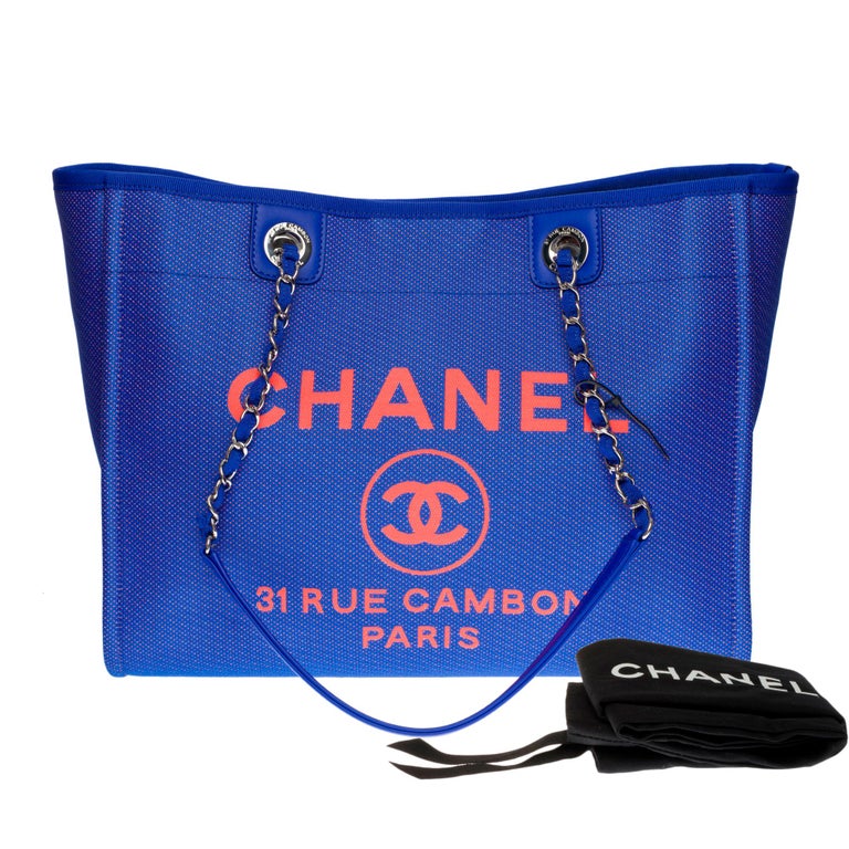 Chanel 2021 Medium Deauville Bag w/ Tags - Orange Totes, Handbags -  CHA585239