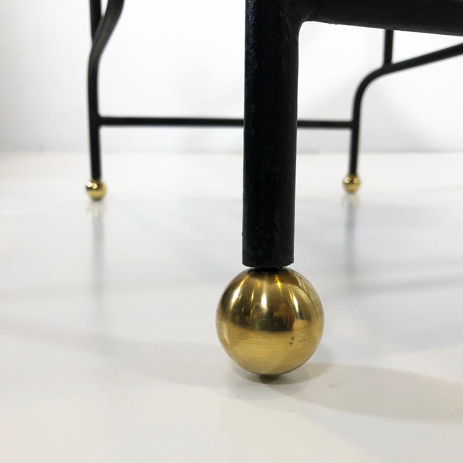 Brass Amazing Cobra Set 'Armchairs and Side Table' by Arturo Pani