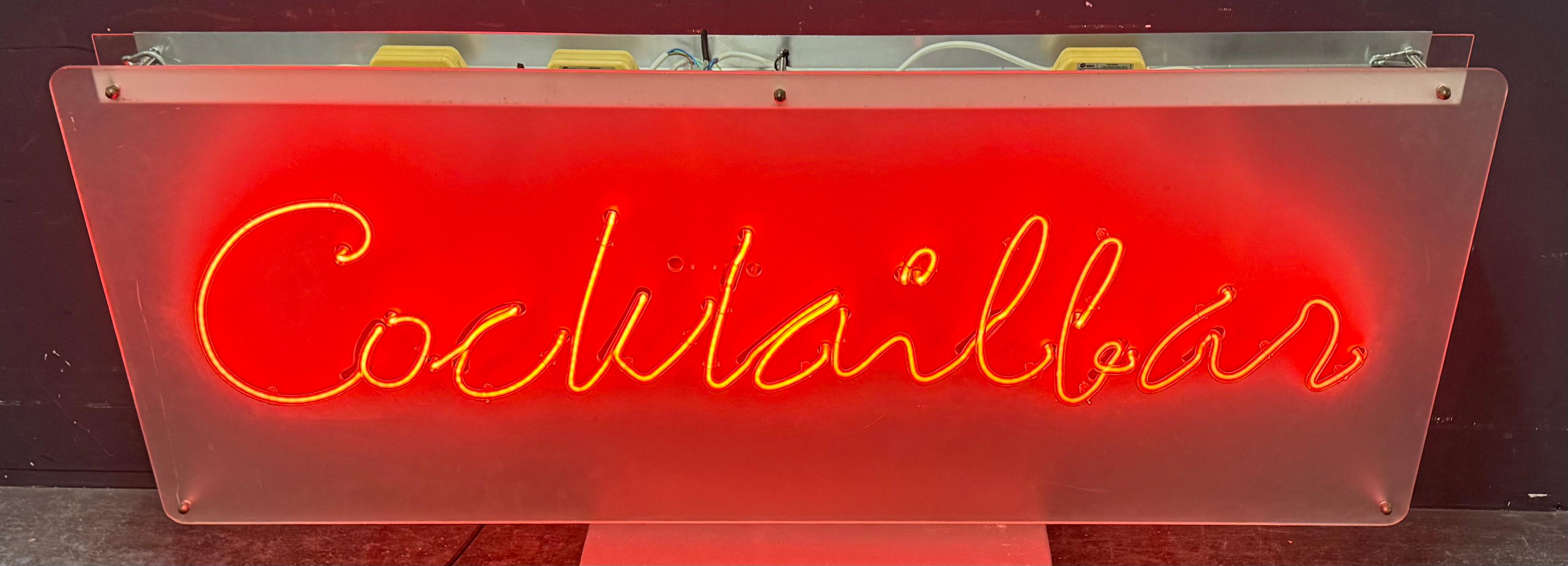 amazing COCKTAILBAR neon sign For Sale 3