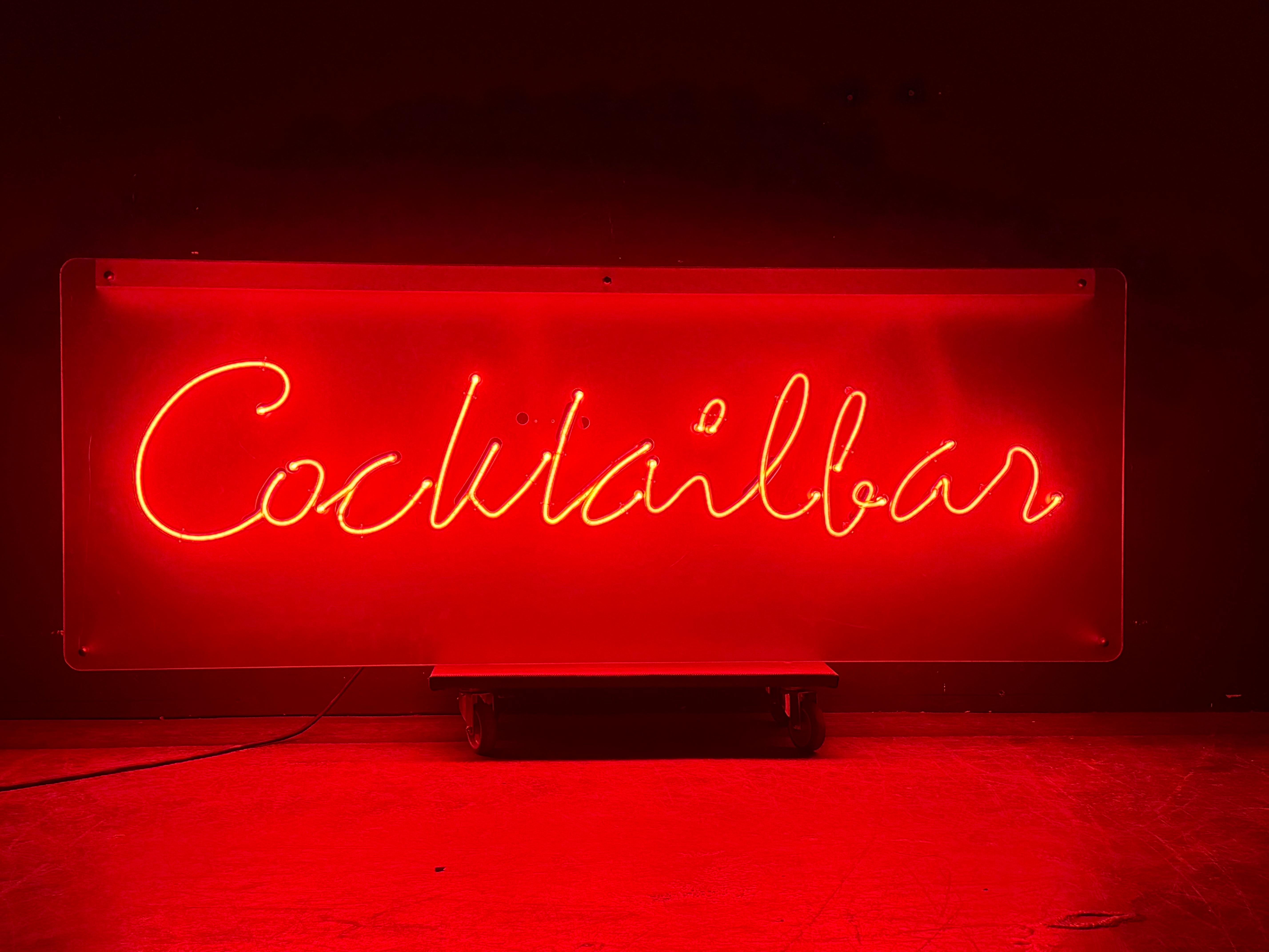 amazing COCKTAILBAR neon sign For Sale 8