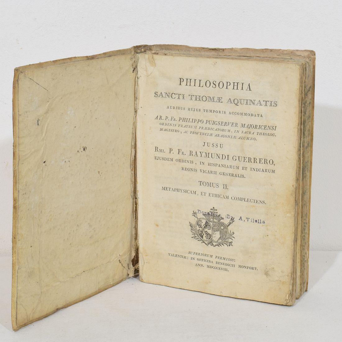 Étonnante Collection de livres en Vellum altéré du 17ème / 18ème siècle en vente 6