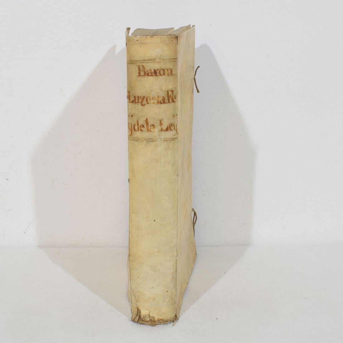 Étonnante Collection de livres en Vellum altéré du 17ème / 18ème siècle en vente 7