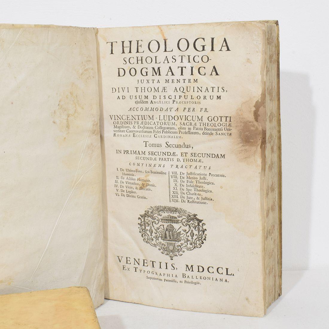 Étonnante Collection de livres en Vellum altéré du 17ème / 18ème siècle en vente 12