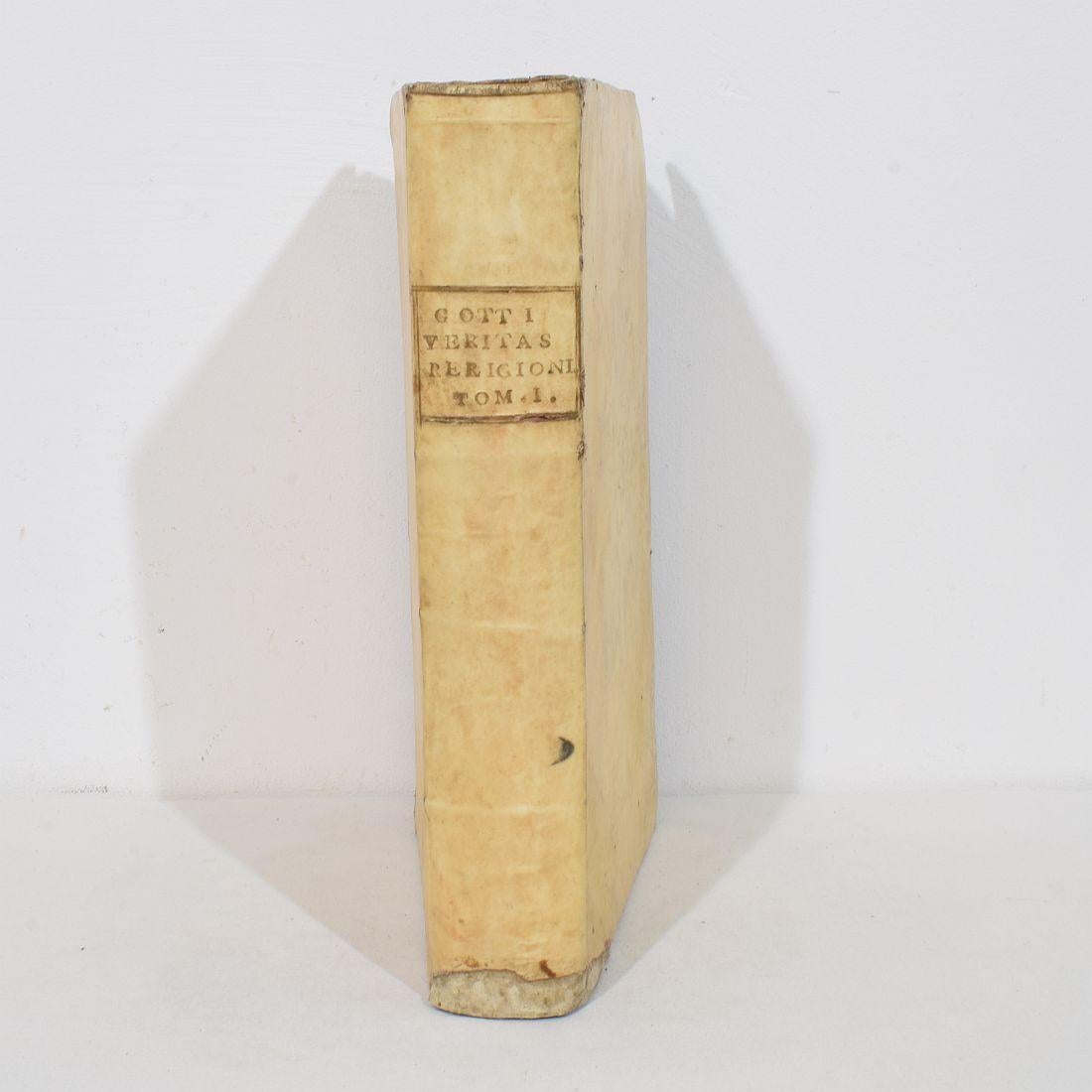 Étonnante Collection de livres en Vellum altéré du 17ème / 18ème siècle en vente 13