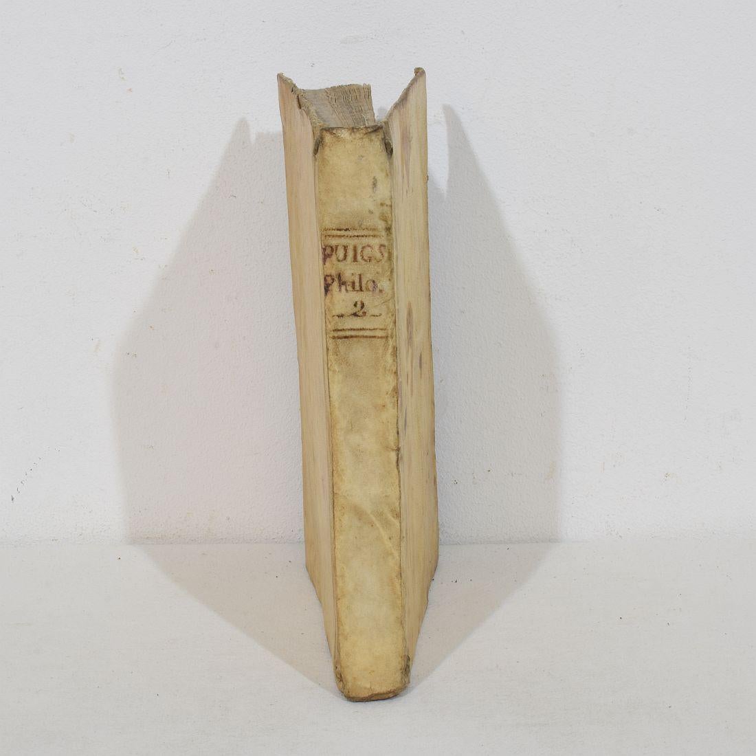 Étonnante Collection de livres en Vellum altéré du 17ème / 18ème siècle en vente 4