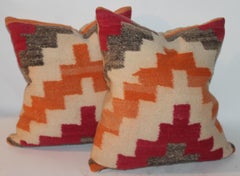 Amazing Collection of Antique Navajo Weaving Pillows /Pair