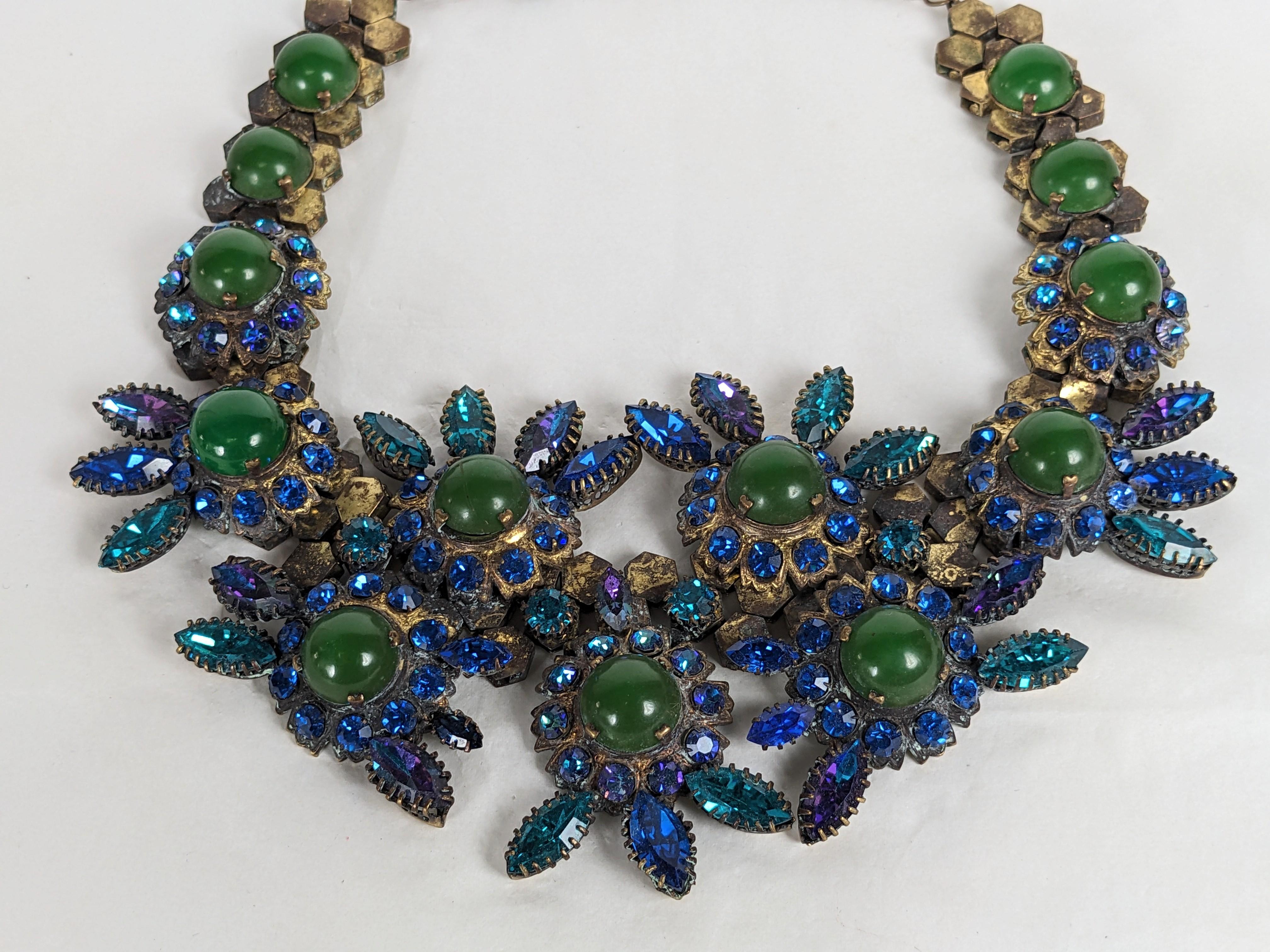 Amazing Countess CIS Elaborate Jeweled Collar In Good Condition For Sale In New York, NY