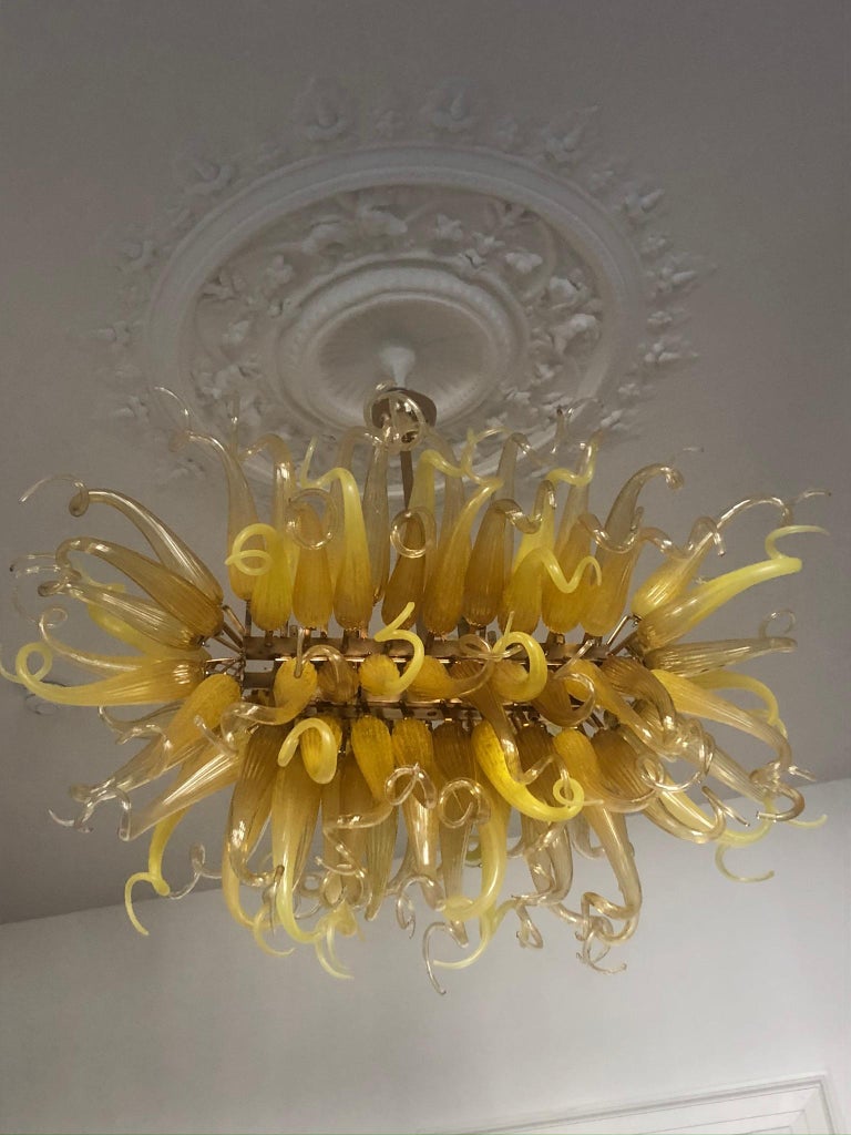 Amazing Dale Chihuly Style Murano Glass