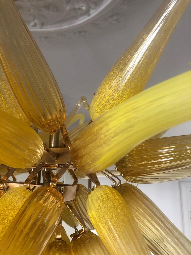 Amazing Dale Chihuly Style Murano Glass Chandelier, Late ...