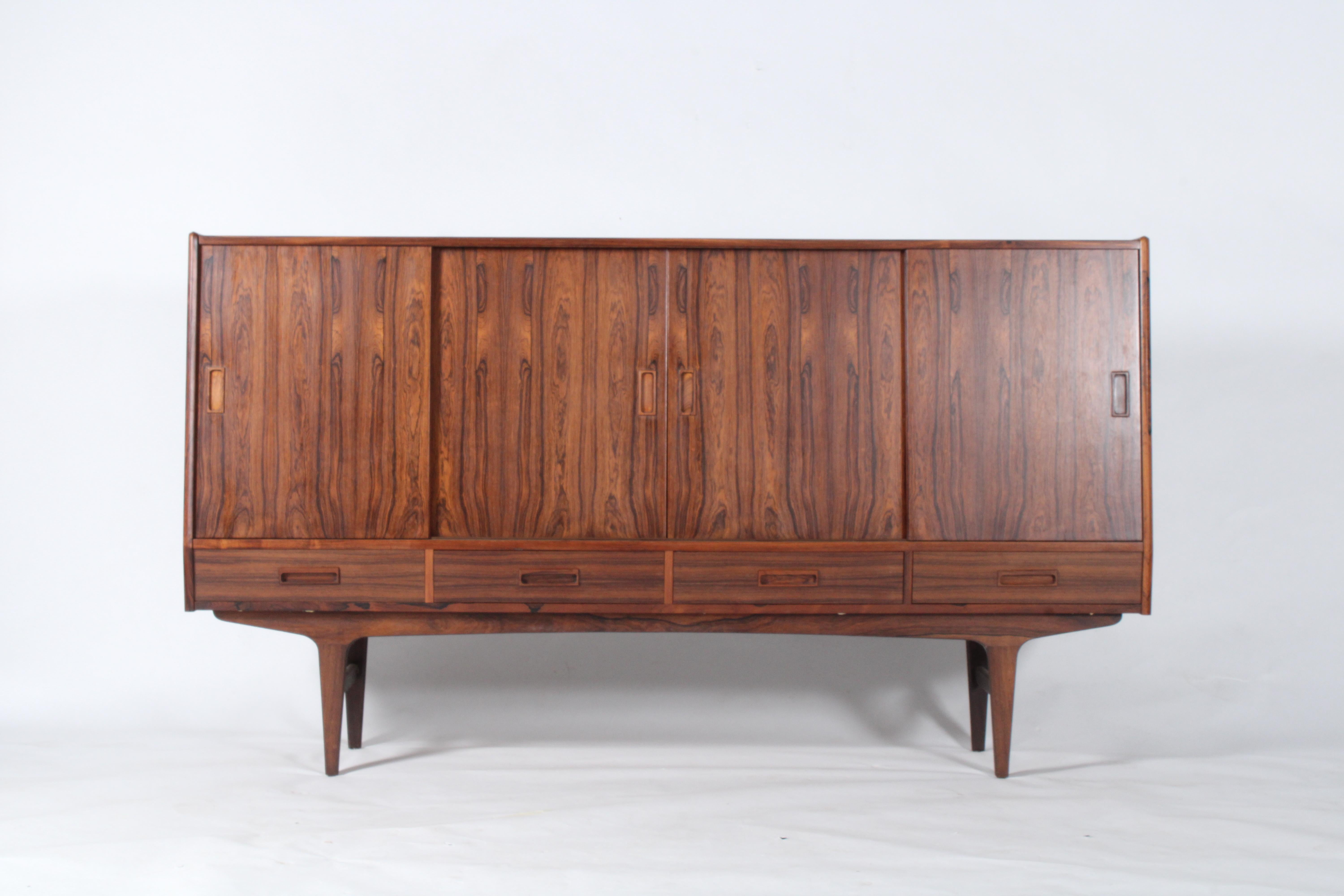 Amazing Danish Highboard By Borge Seindal For Sale 3