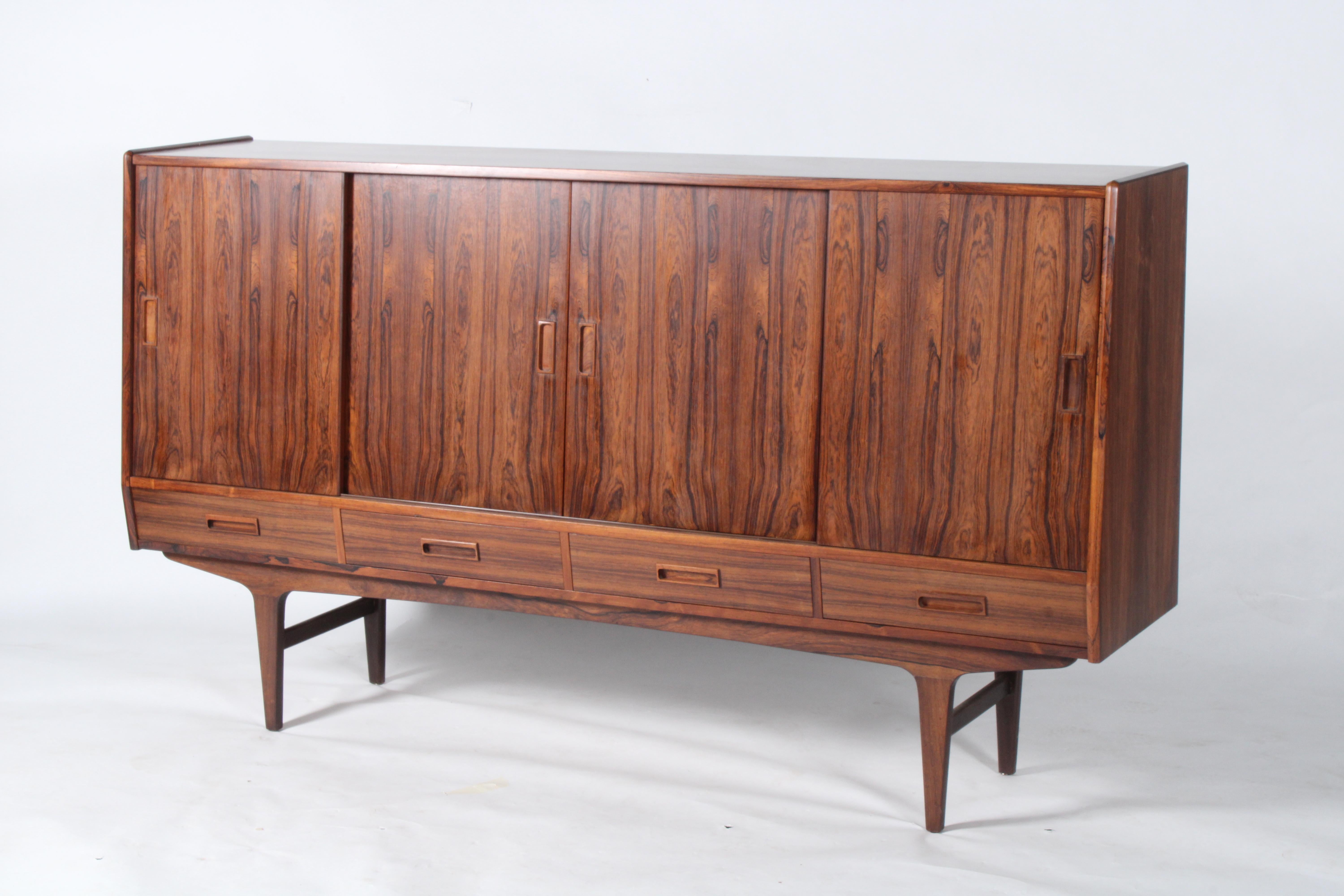 Amazing Danish Highboard By Borge Seindal For Sale 10