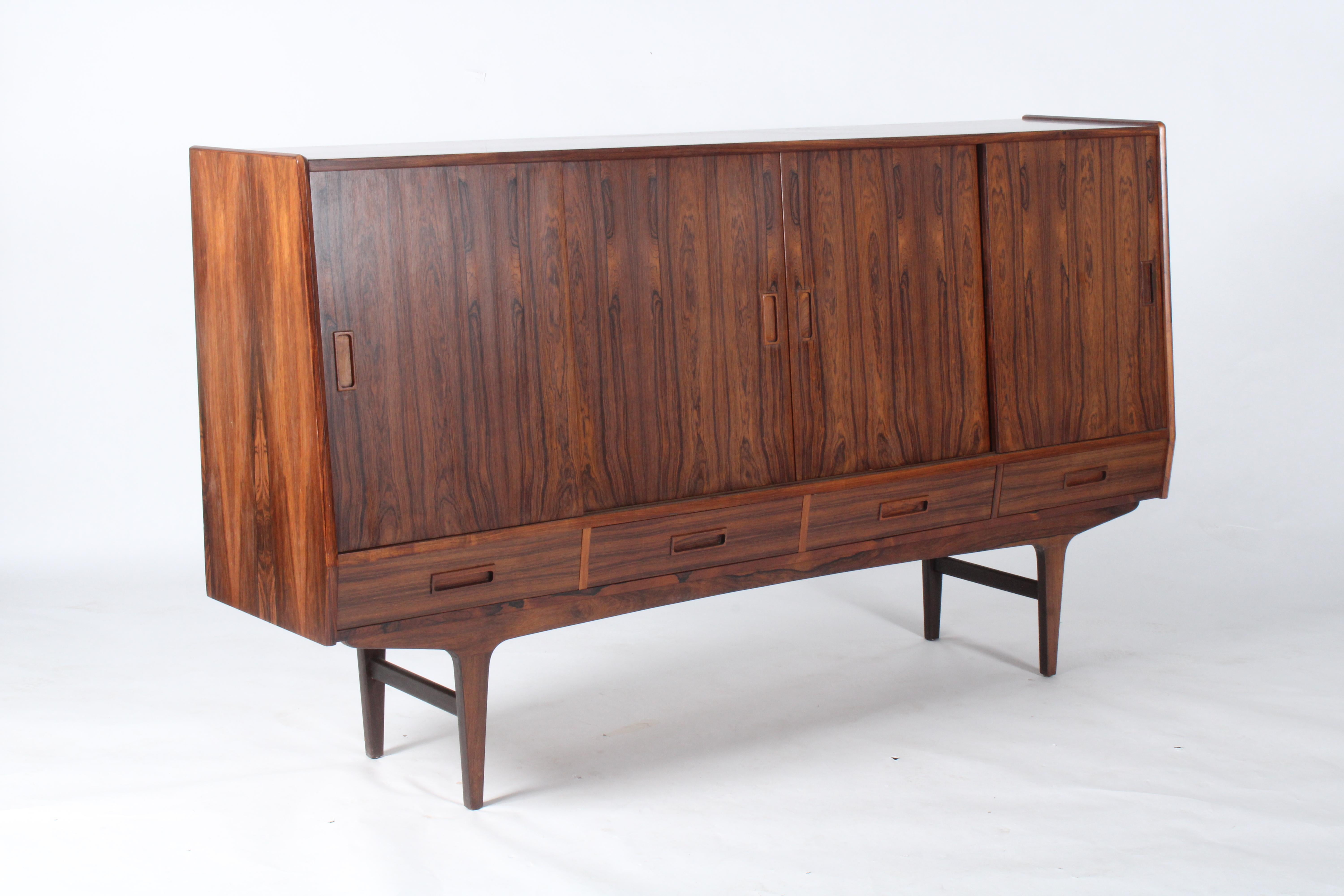 Amazing Danish Highboard By Borge Seindal For Sale 1