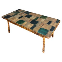 Vintage Amazing Dining table by Capron and Audoux Minet probably Special order