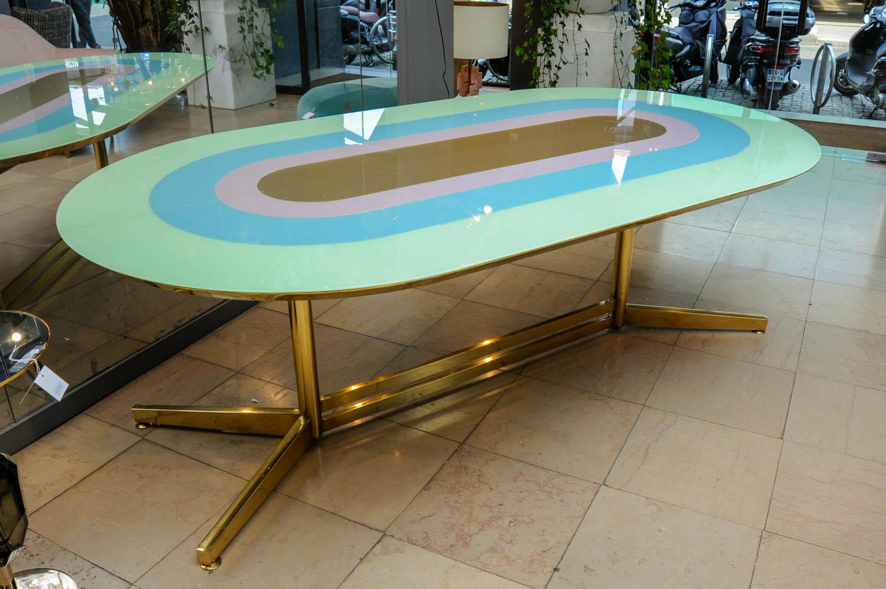 Brass Amazing Dining Table by Studio Glustin
