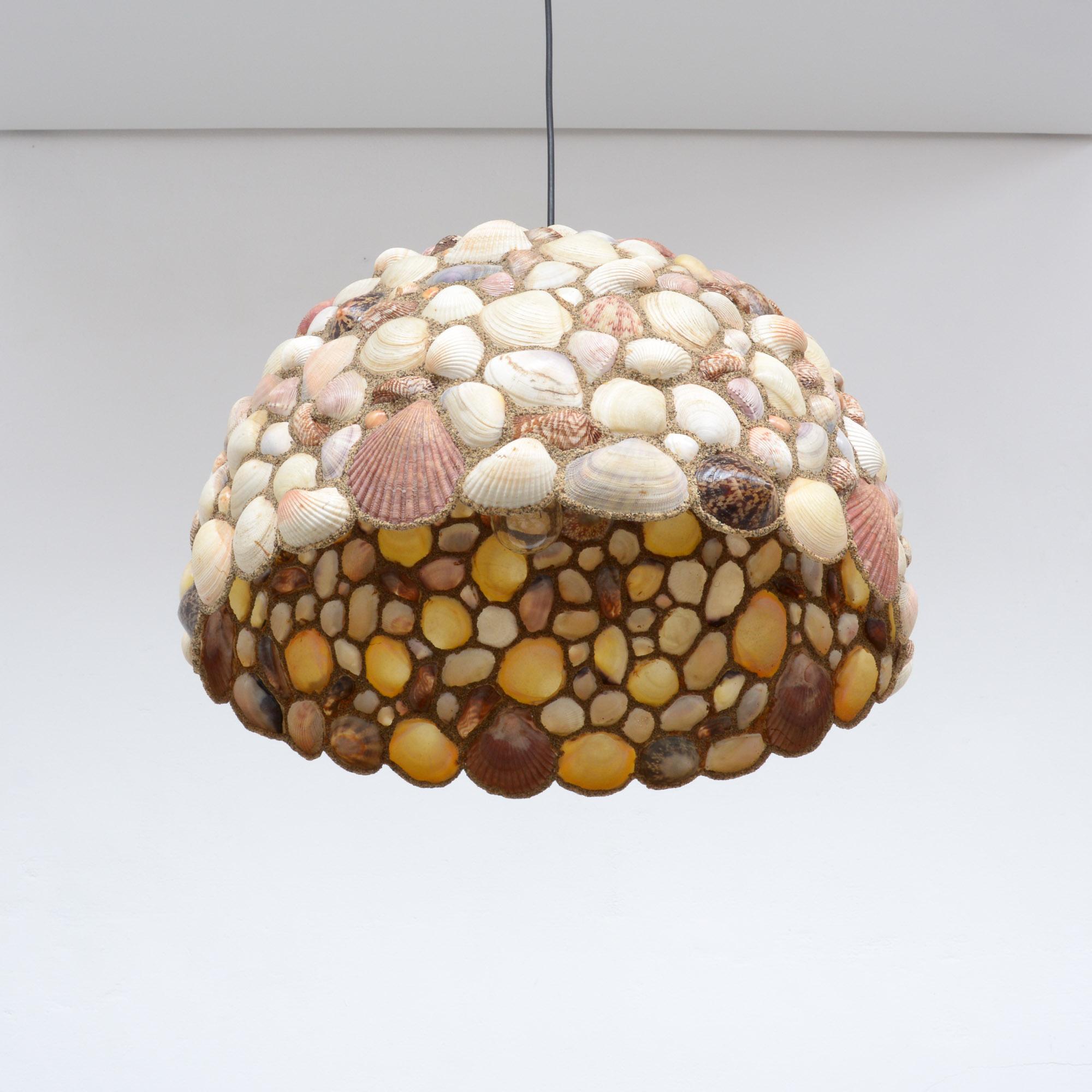 Amazing Dome Seashell Chandelier 3